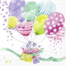 IHR Обеденные салфетки  BIRTHDAY BALLOONS