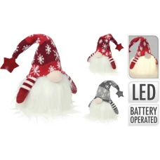 Koopman Декоративная фигурка Гном LED, 28 см, 2 дизайна