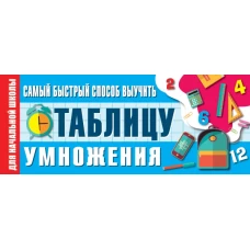 Самый быстрый способ выучить таблицу умножения