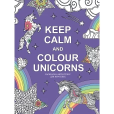 Keep calm and color unicorns