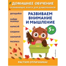 Развиваем внимание и мышление: для детей от 5 лет