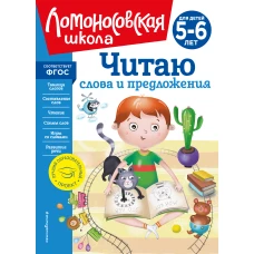 Читаю слова и предложения: для детей 5-6 лет (новое оформление)