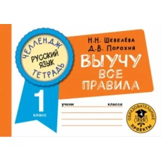 Русский язык. Выучу все правила. 1 класс