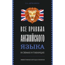 Все правила английского языка в схемах и таблицах