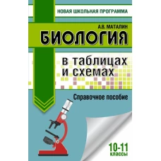 ЕГЭ. Биология в таблицах и схемах для подготовки к ЕГЭ. 10-11 классы