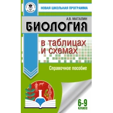 ОГЭ. Биология в таблицах и схемах для подготовки к ОГЭ