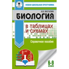 ОГЭ. Биология в таблицах и схемах для подготовки к ОГЭ