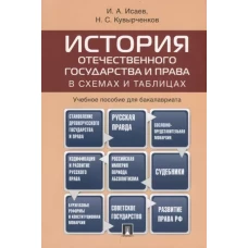 История отечественного государства и права в схемах и таблицах.Уч.пос