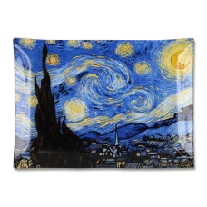 Декоративная тарелка "Звездная ночь" В. Ван Гог